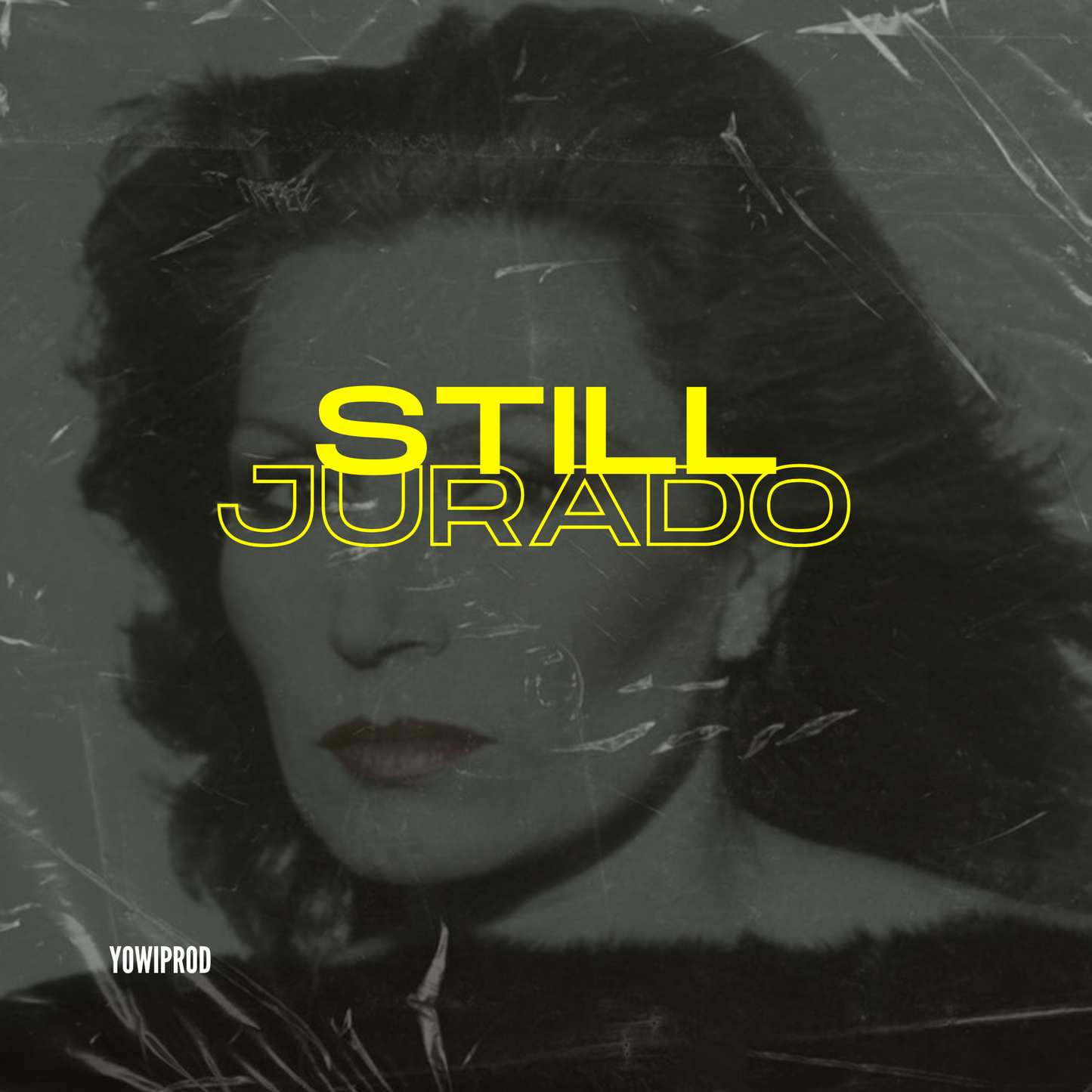 Carátula del beat Stilljurado de YowiProd · estética retro vintage · rap oscuro