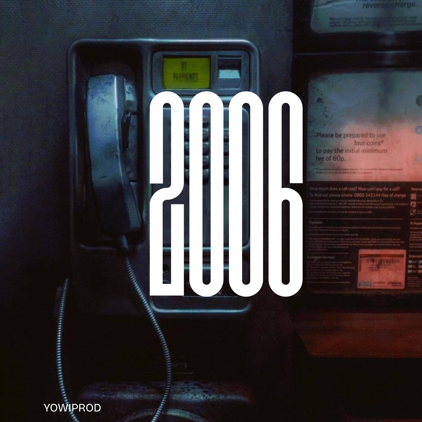 Carátula del beat 2006 de YowiProd · estilo R&B y rap oscuro