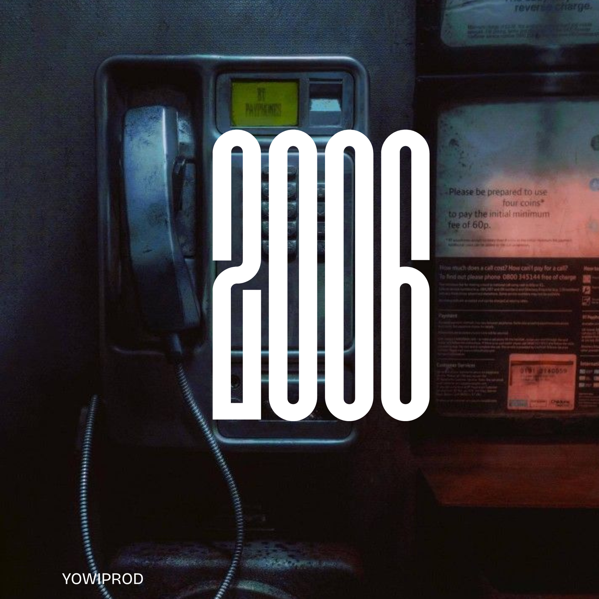 Carátula del beat 2006 de YowiProd · estilo R&B y rap oscuro