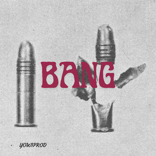 Carátula del beat BANG de YowiProd · estilo trap y rap oscuro