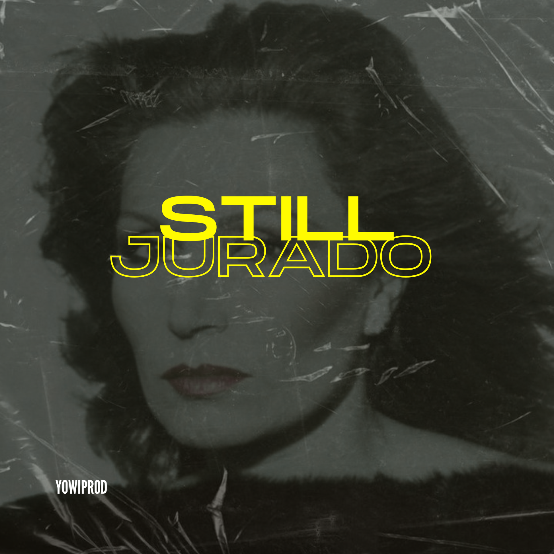 Carátula del beat Stilljurado de YowiProd · estética retro vintage · rap oscuro